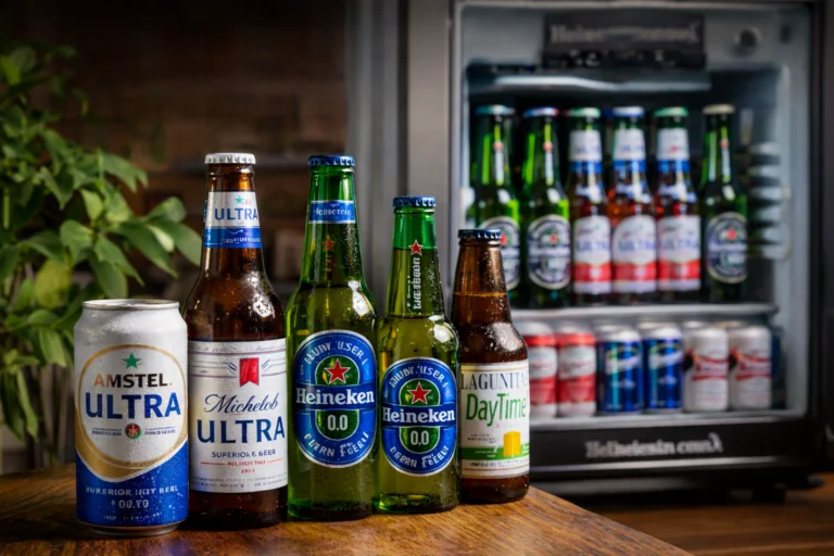 Qual cerveja engorda menos? 