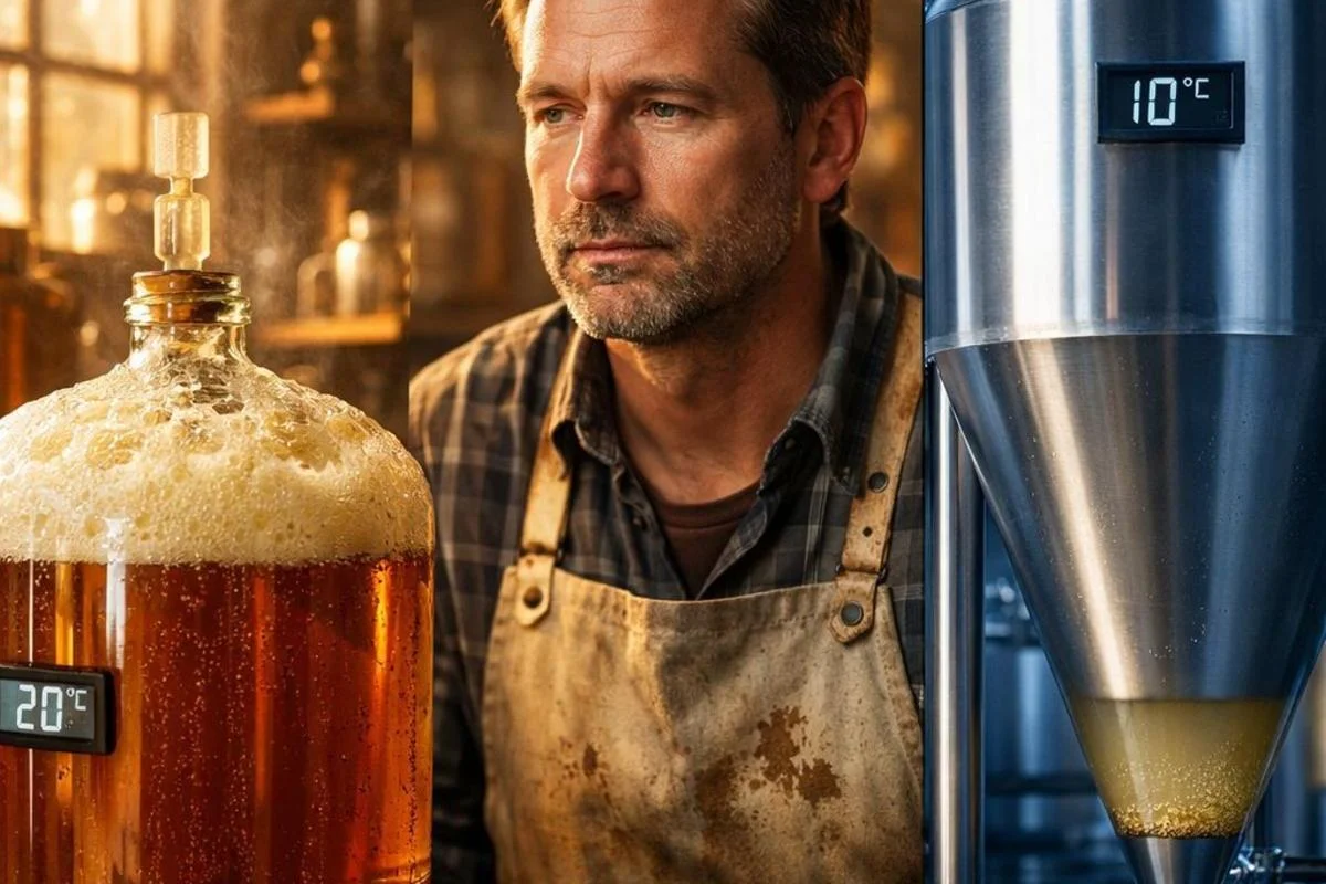 Diferença entre fermentação Ale e Lager: Sabor, Fermento e Temperatura