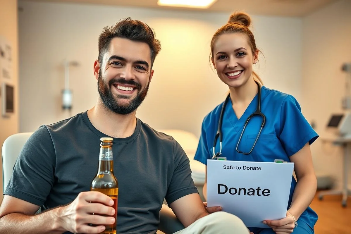 Quem bebe cerveja pode doar sangue: o tempo de espera é 72 horas
