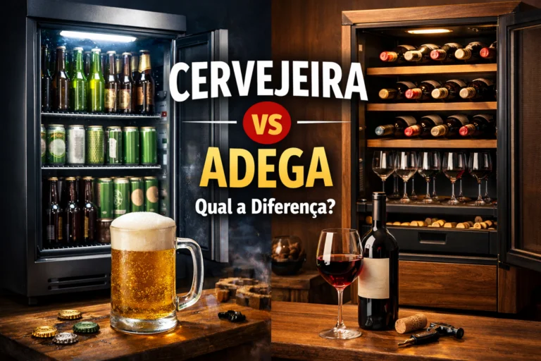 Cervejeira vs Adega: Qual a Diferença?